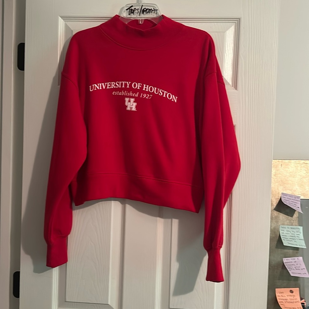 University of Houston Cropped Sweatshirt